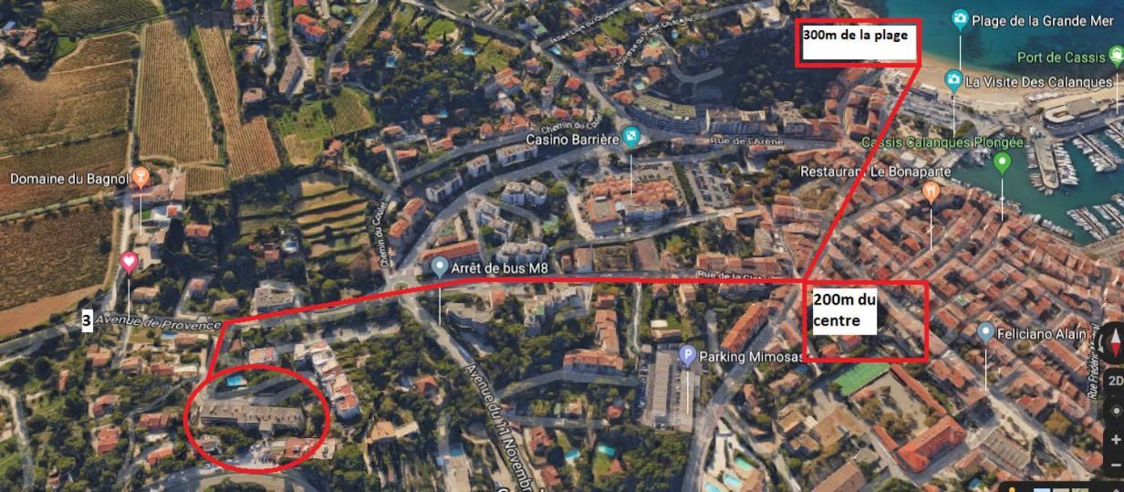 Апартаменты Au Calme, 200M Du Centre T2 Avec Balcon Et Parking Каси Экстерьер фото